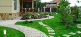 Дорожка из тротуарной плитки Дорожка из тротуарной плитки