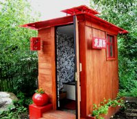 Как сделать деревянный туалет на даче: строительные нормы + пример устройства