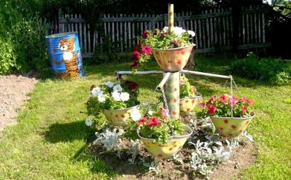 Оформление Клумбы Своими Руками