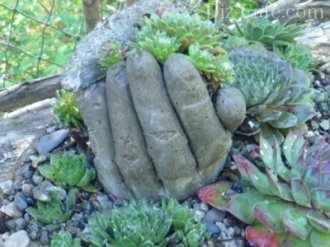 Оригинальная фигура скульптурная рука Оригинальная фигура скульптурная рука