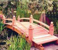Садовые мостики как элемент дизайна участка + мастер-класс