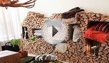 Как украсить дачный участок с помощью дров Идеи для дачи и