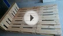 Простая мебель деревянная кровать из поддонов своими руками